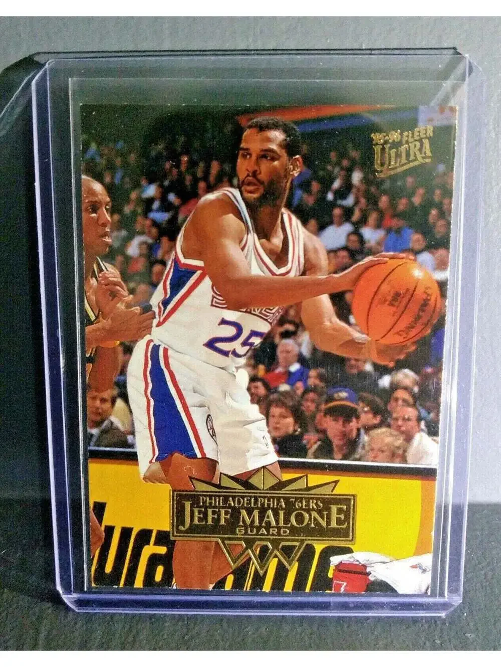 1995-96 Jeff Malone Fleer Ultra #134 Basketball Card